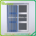 D-W0008 plain color elegant polyester vertical blinds